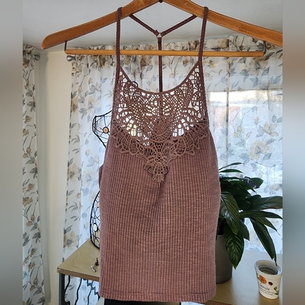 MUDD / Halter top / L / Light plum